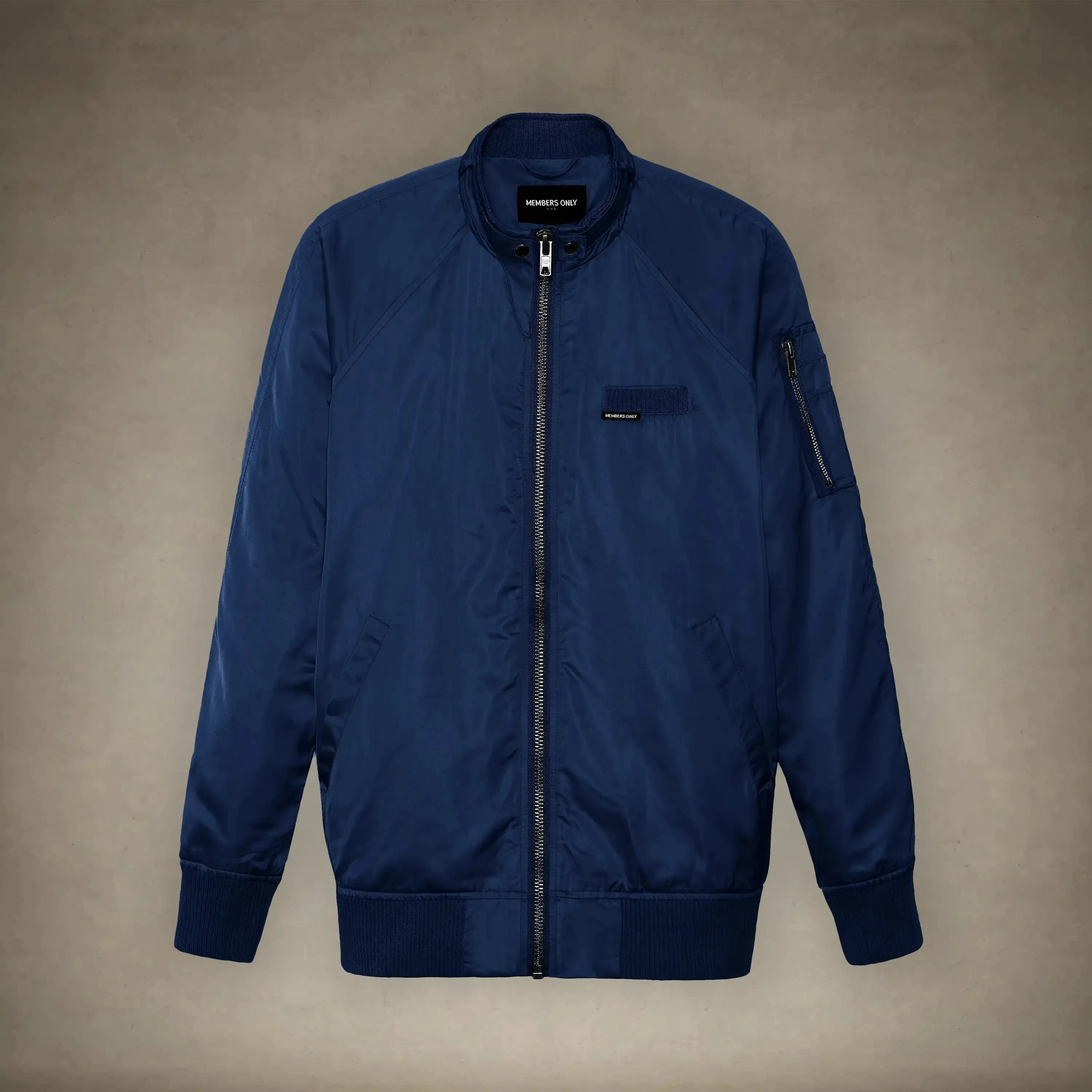 Women's Satin Bomber Jacket
