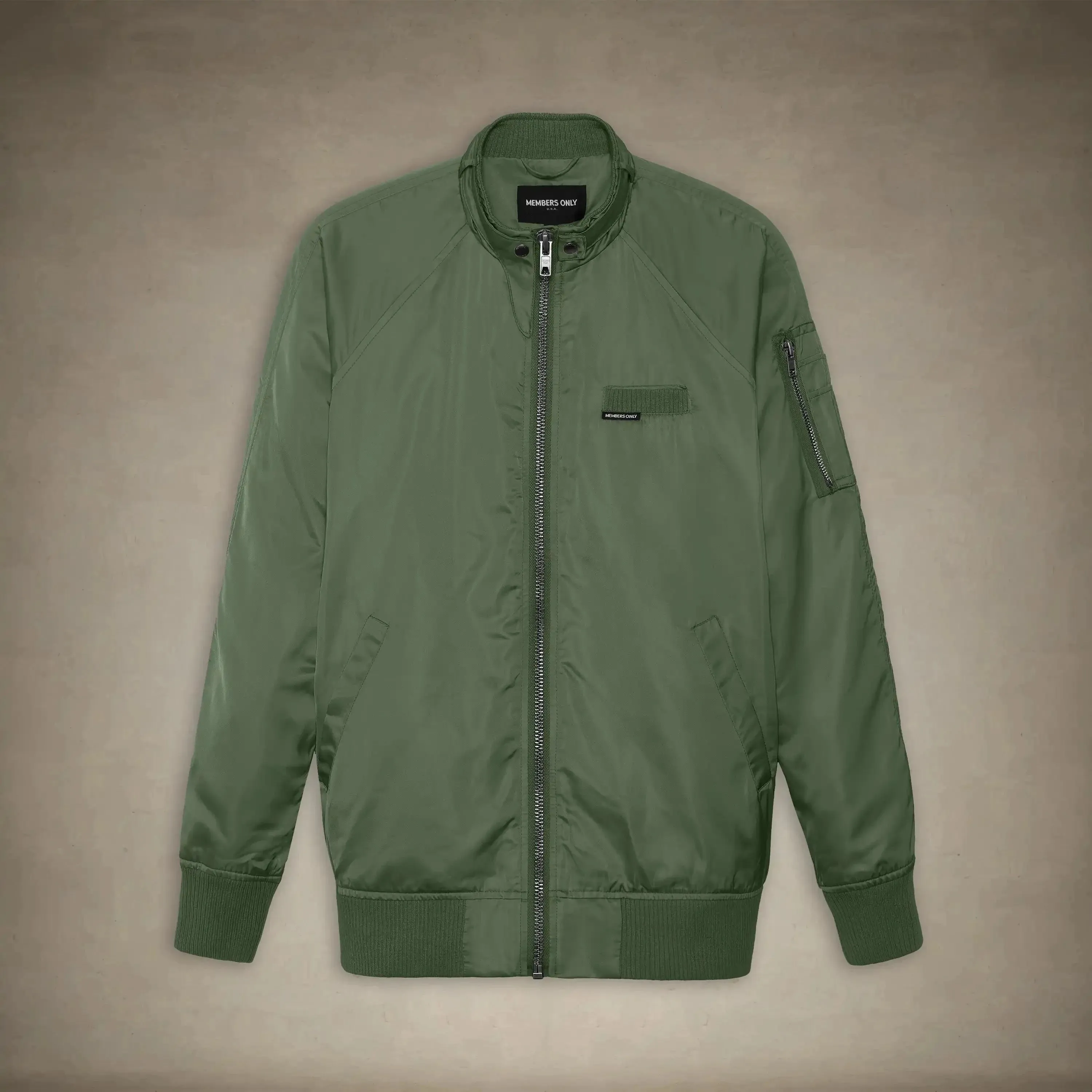 Women's Satin Bomber Jacket