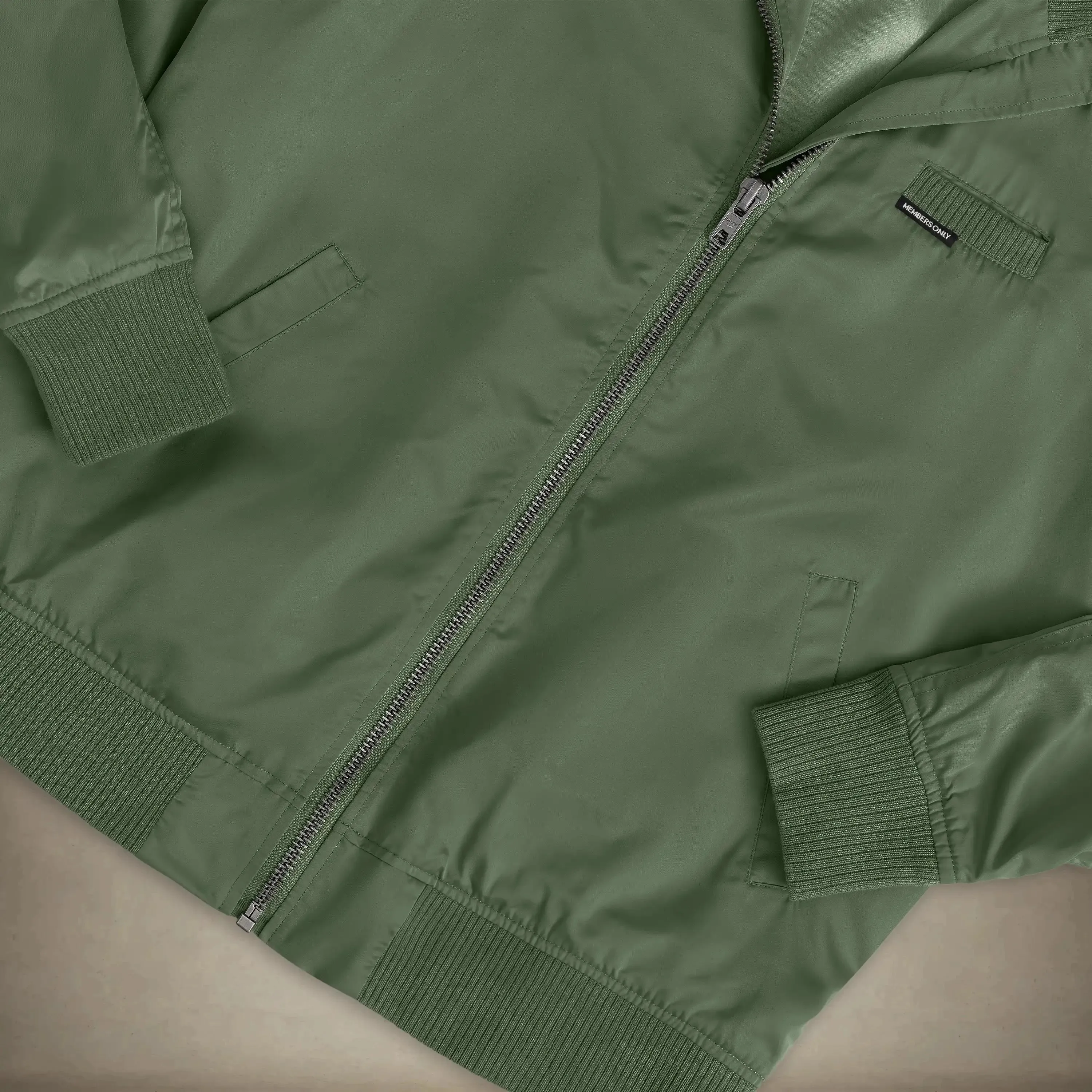 Women's Satin Bomber Jacket