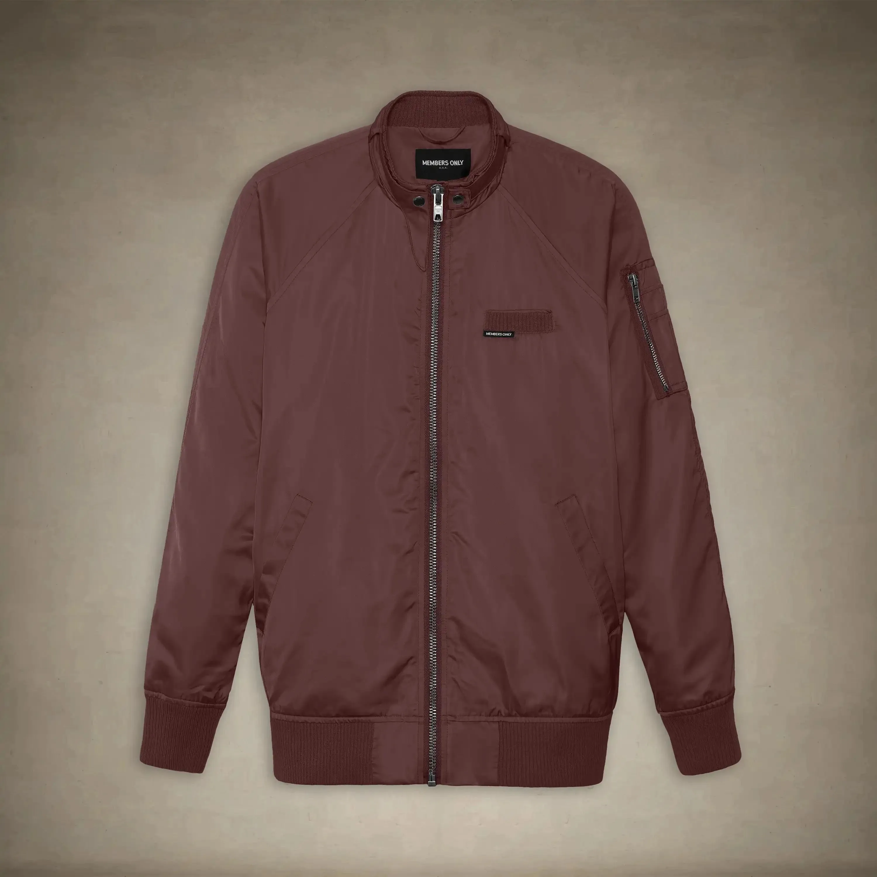 Women's Satin Bomber Jacket