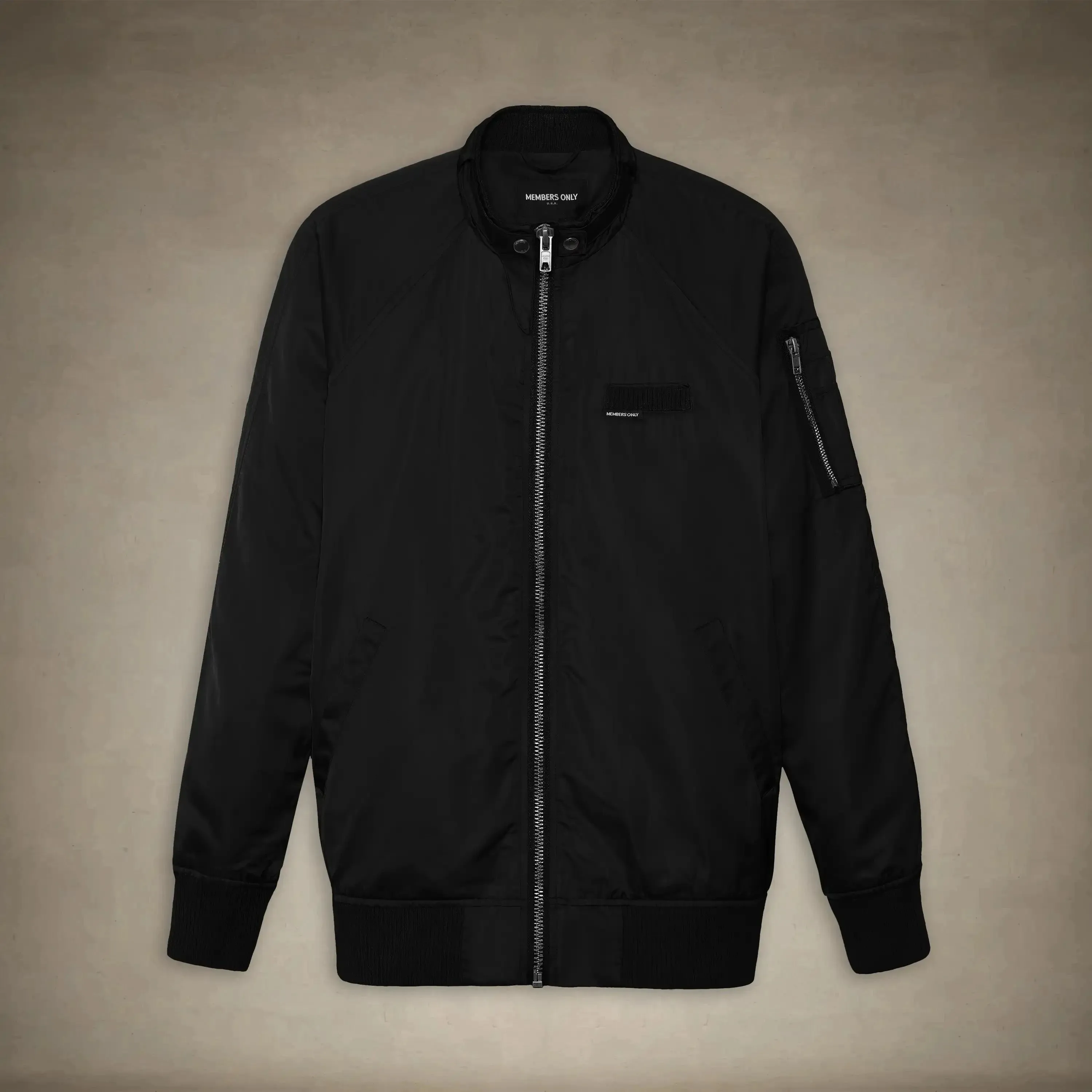 Women's Satin Bomber Jacket