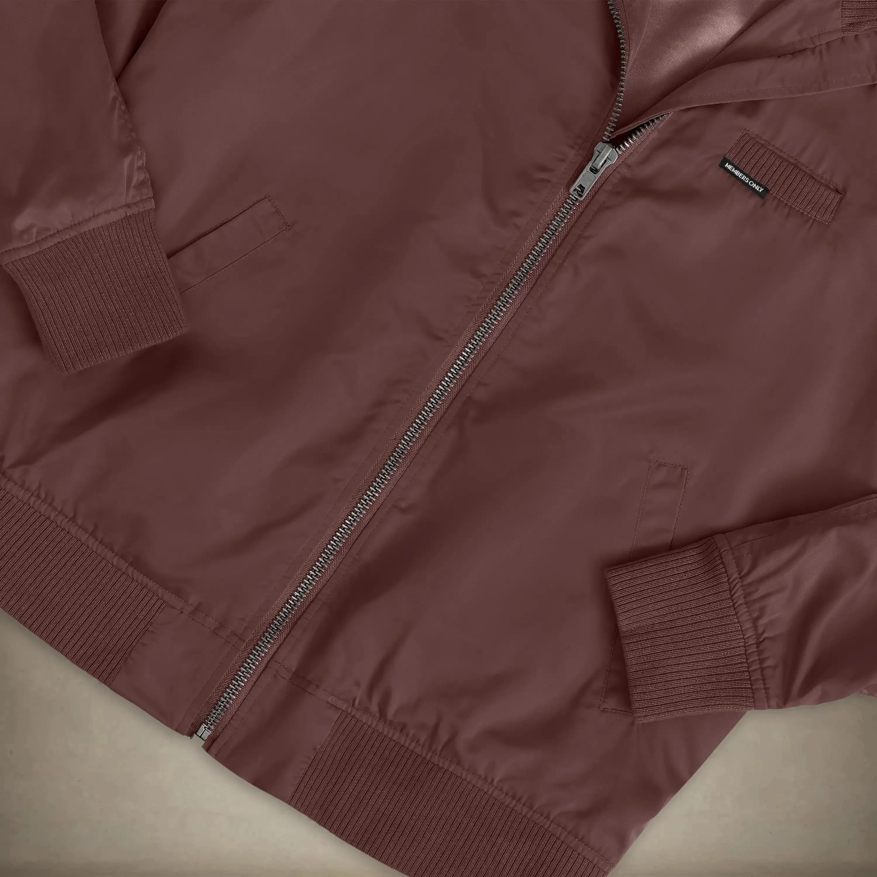 Women's Satin Bomber Jacket
