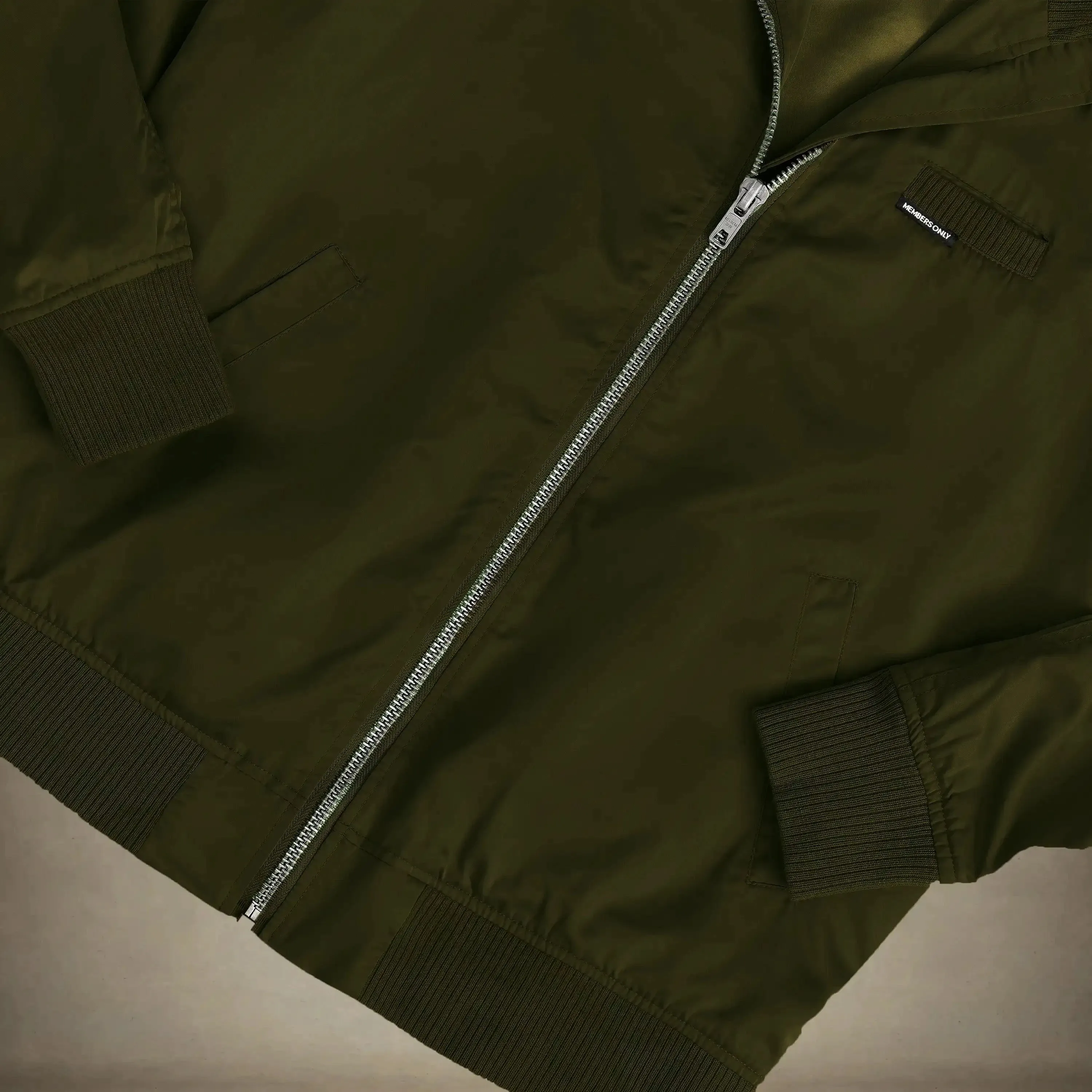 Women's Satin Bomber Jacket