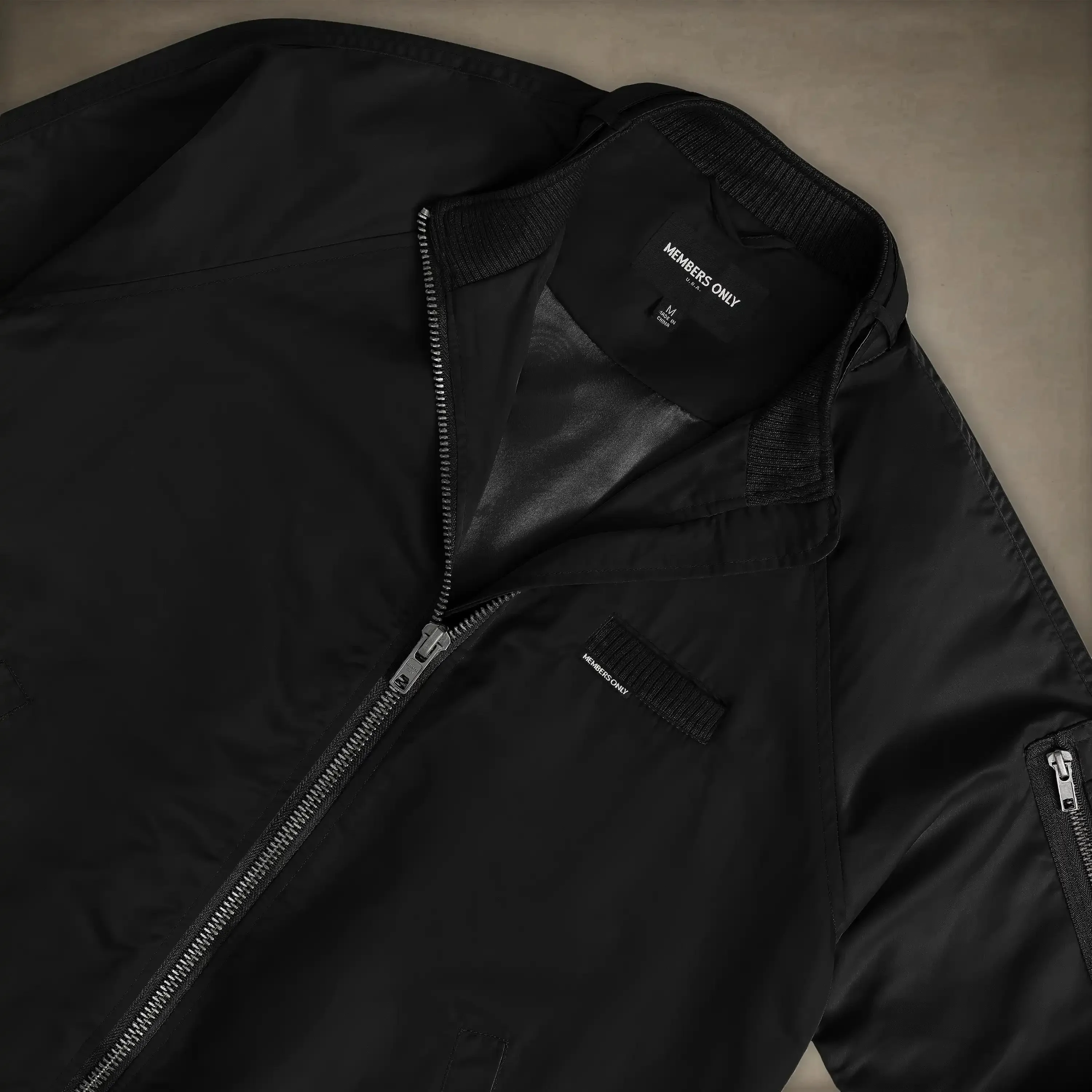 Women's Satin Bomber Jacket