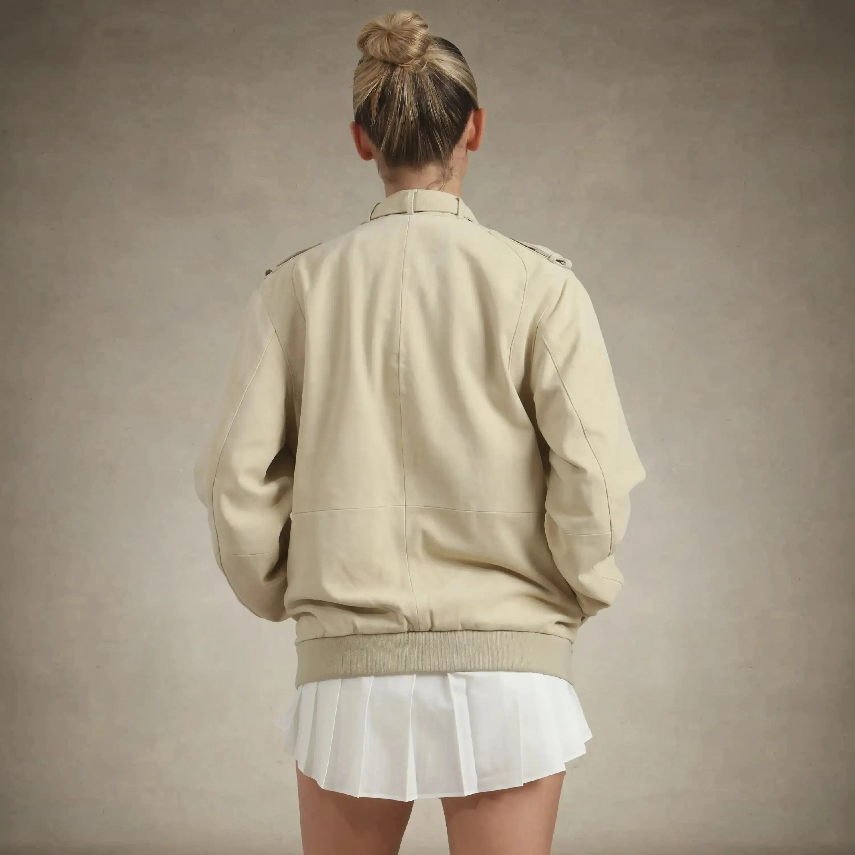 Women's Soft Suede Iconic Oversized Jacket