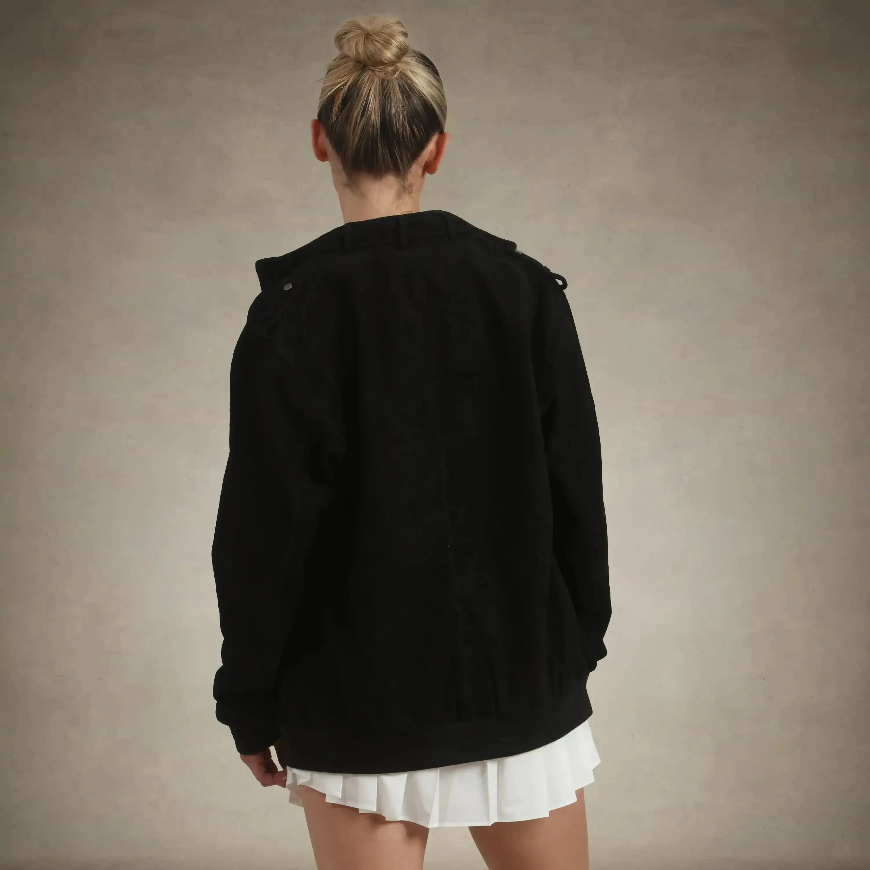 Women's Soft Suede Iconic Oversized Jacket
