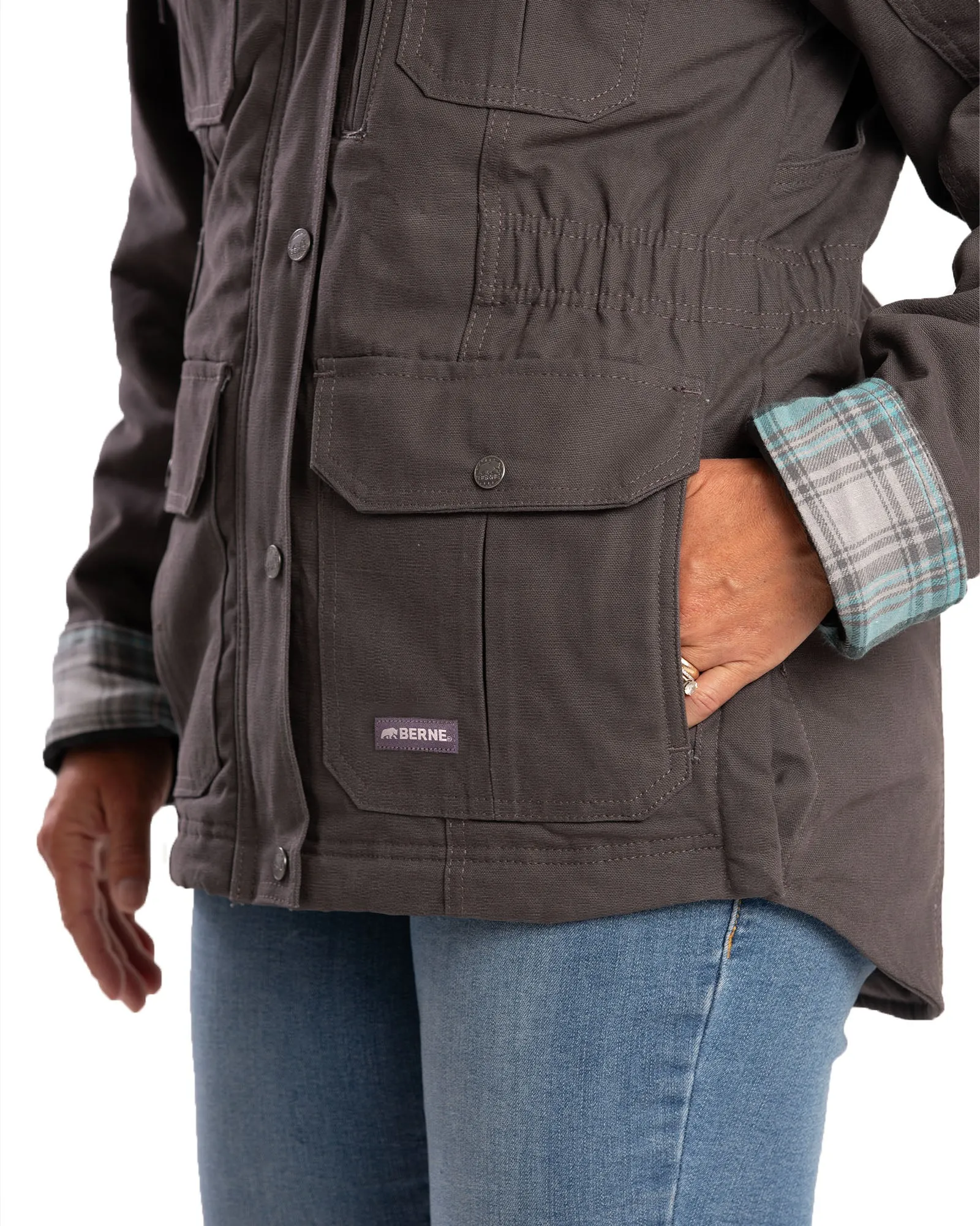 Women's Softstone Duck Barn Coat