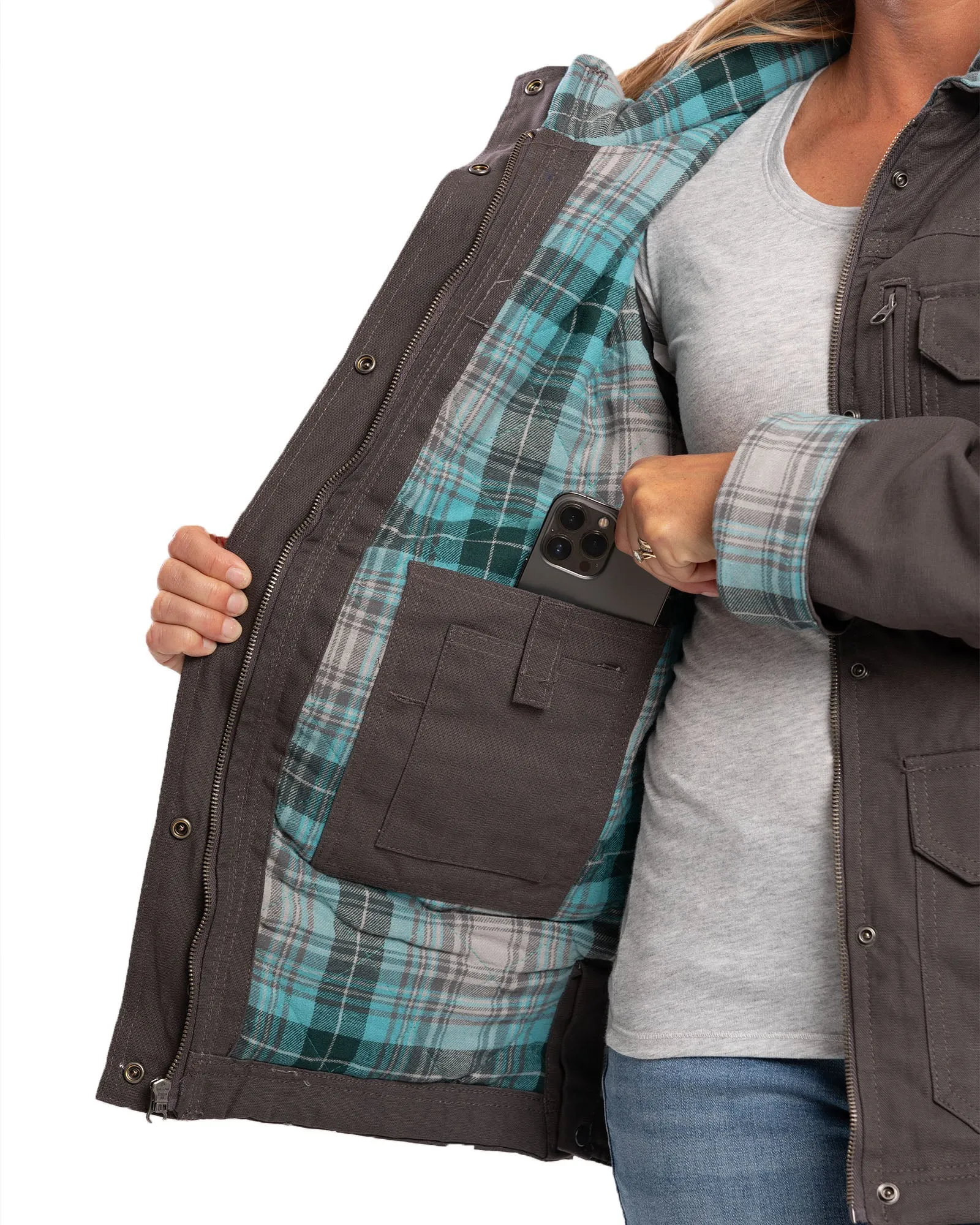 Women's Softstone Duck Barn Coat