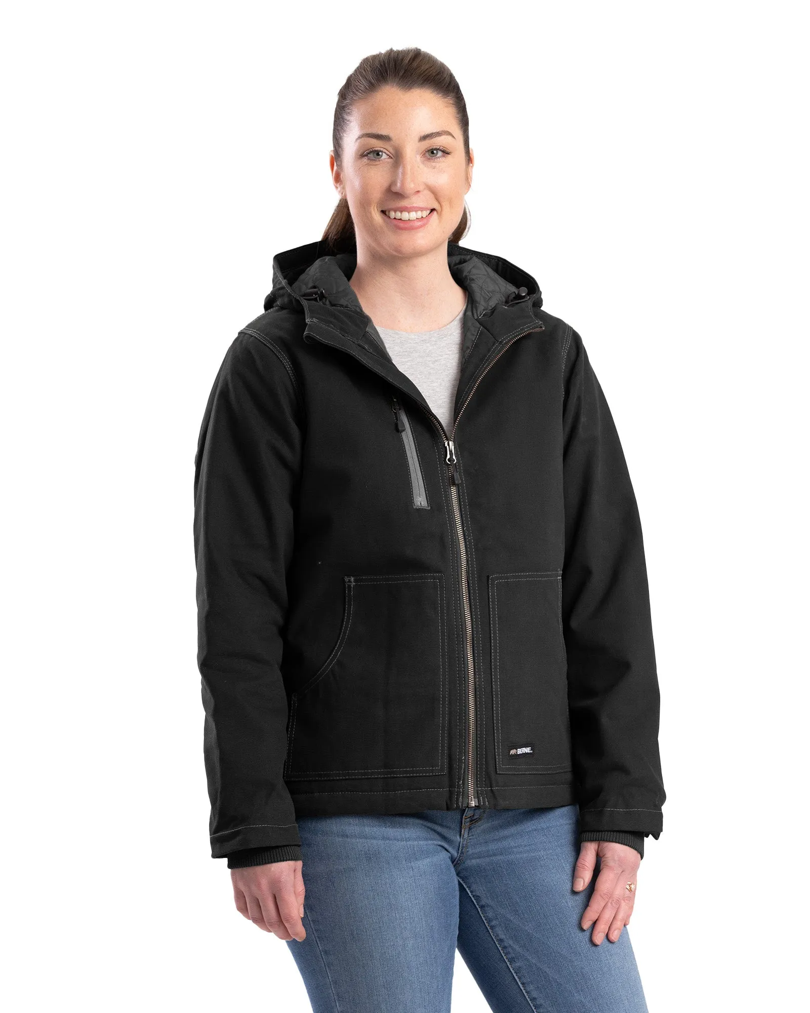 Women's Softstone Duck Hooded Jacket