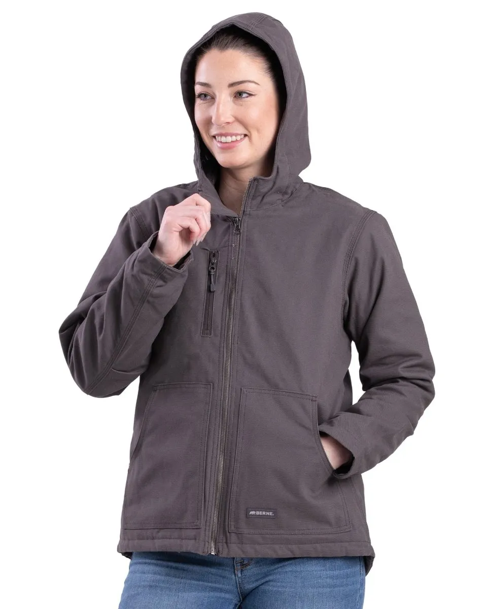 Women's Softstone Duck Hooded Jacket