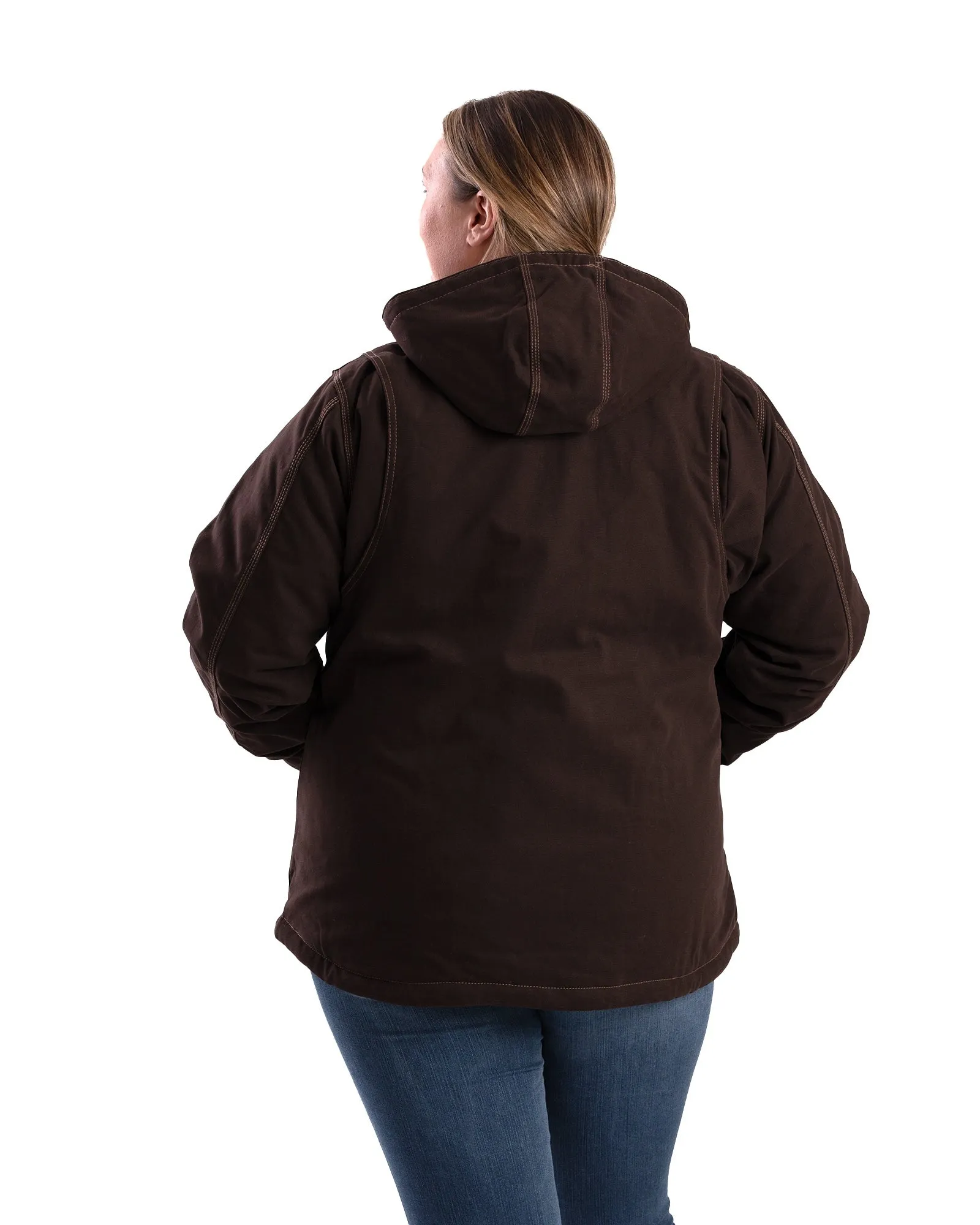 Women's Softstone Duck Hooded Jacket
