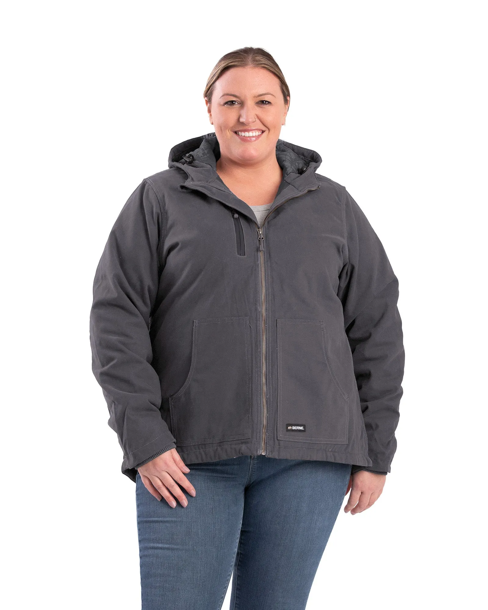 Women's Softstone Duck Hooded Jacket