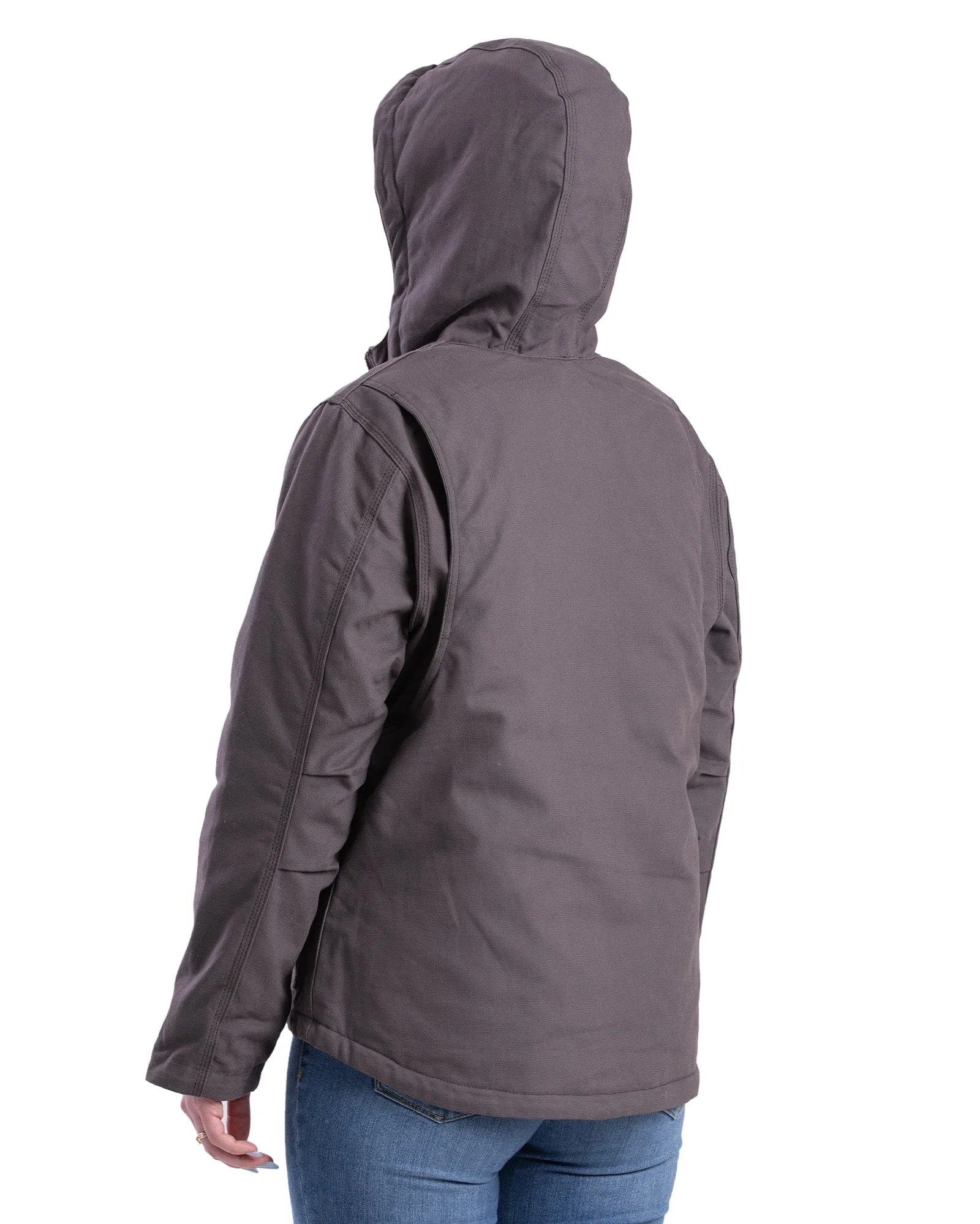 Women's Softstone Duck Hooded Jacket