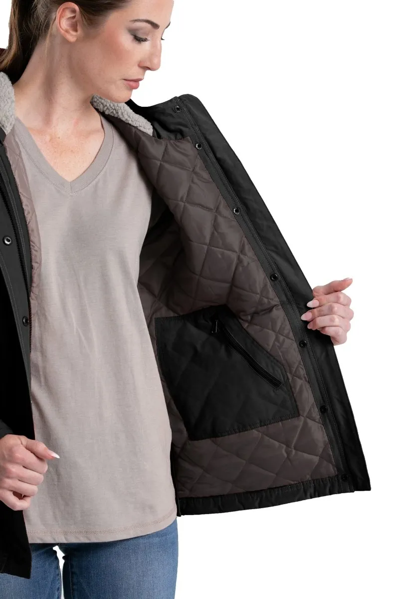 Women's Softstone Micro-Duck Hooded Coat