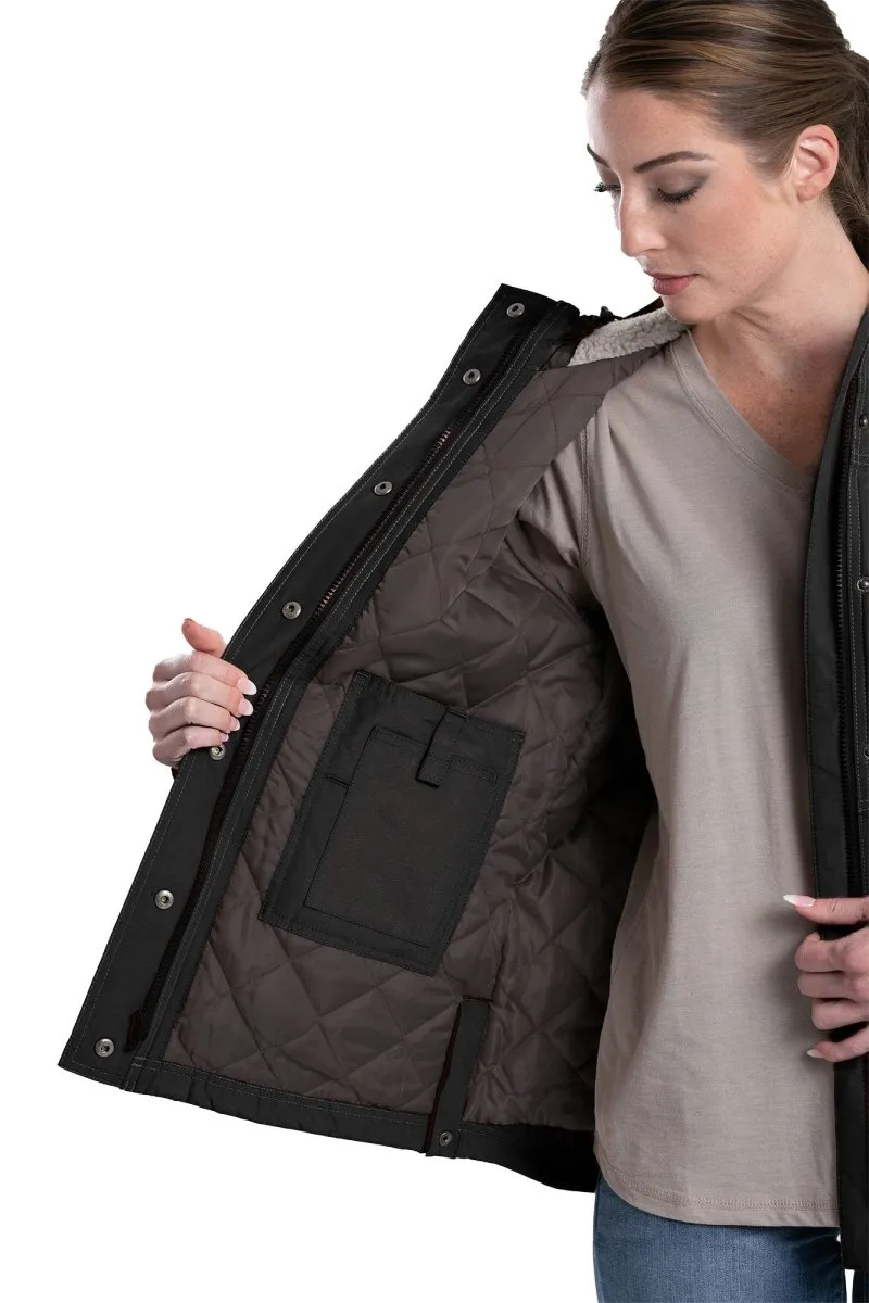 Women's Softstone Micro-Duck Hooded Coat