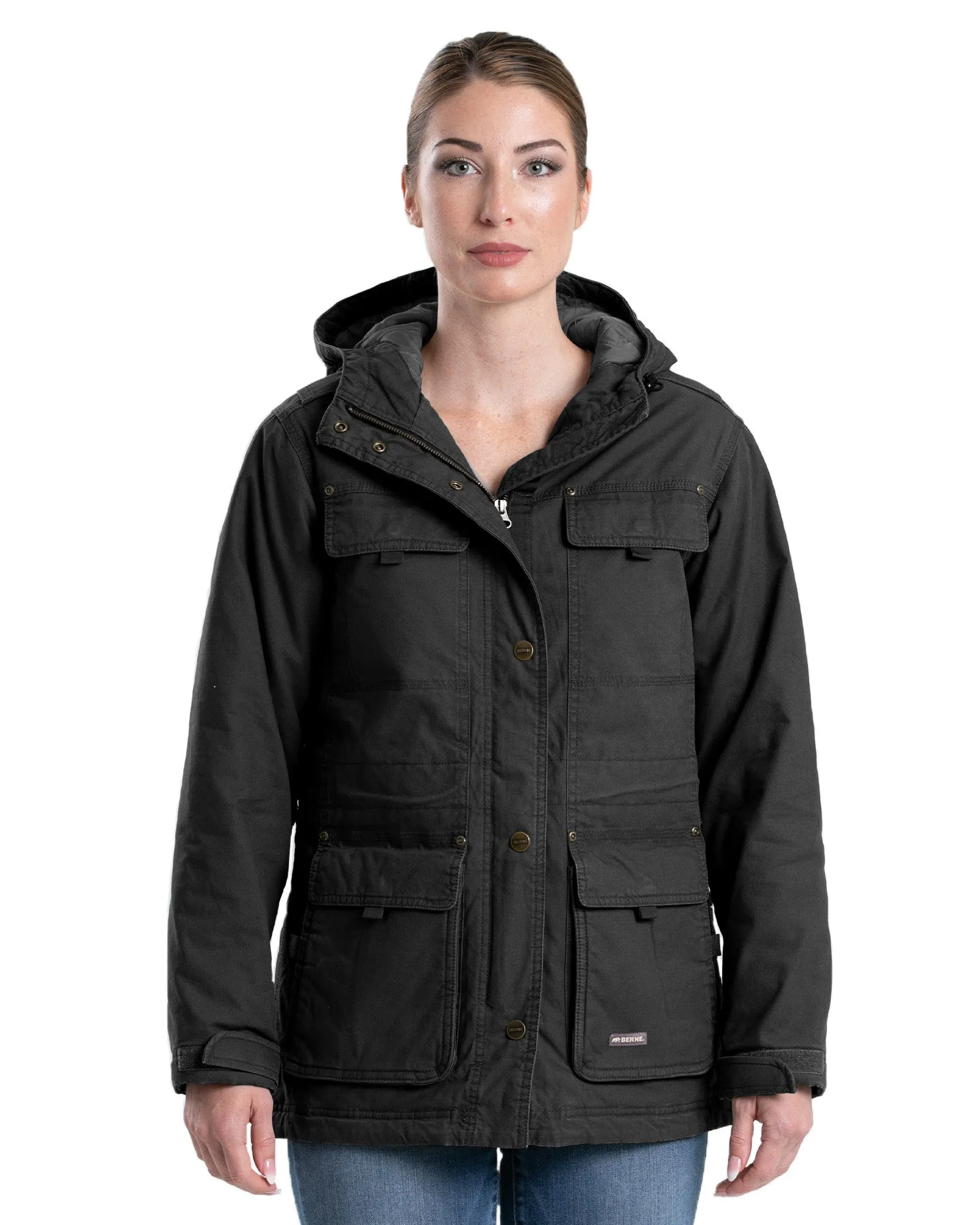 Women's Softstone Washed Duck Utility Coat
