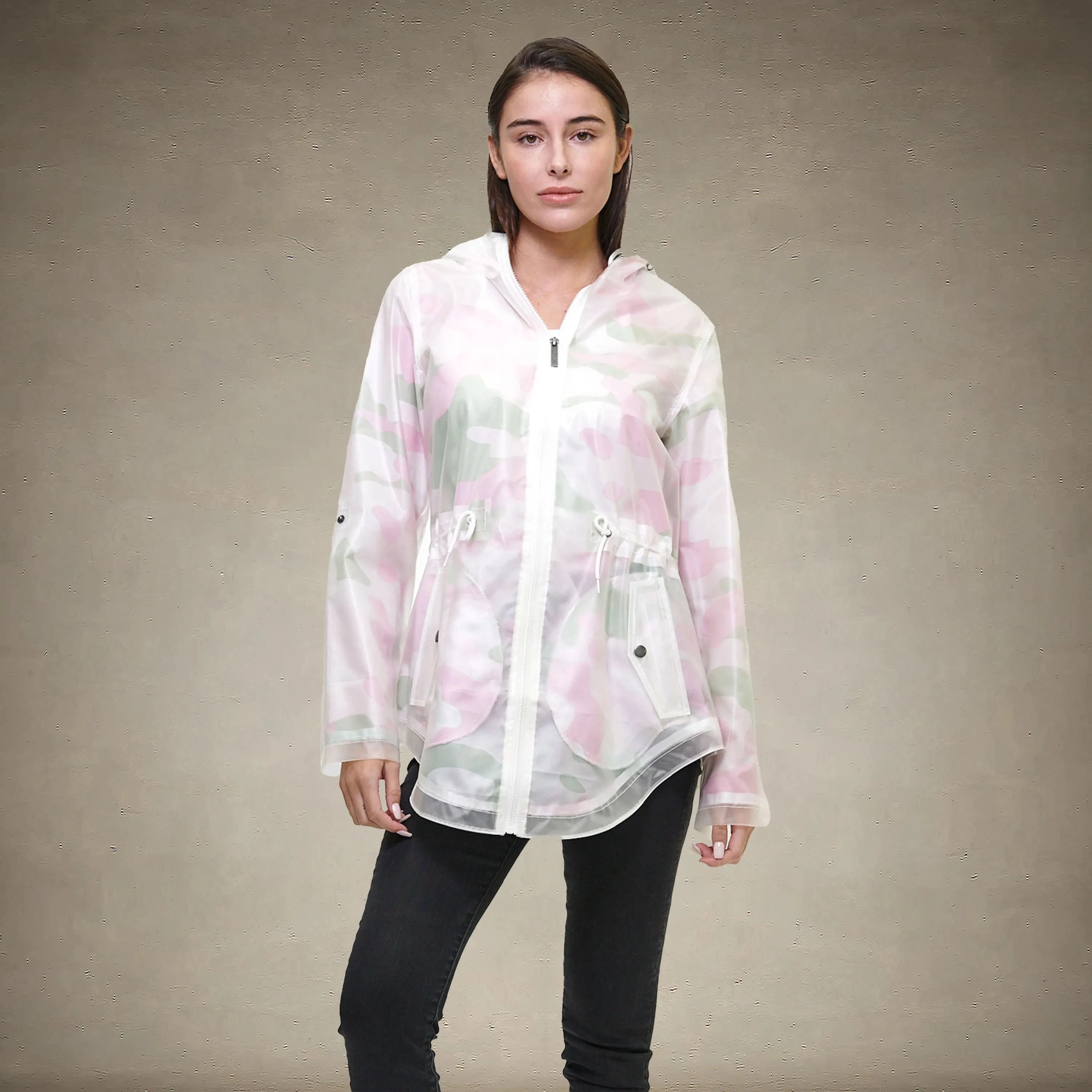 Women's Translucent Long Jacket - FINAL SALE