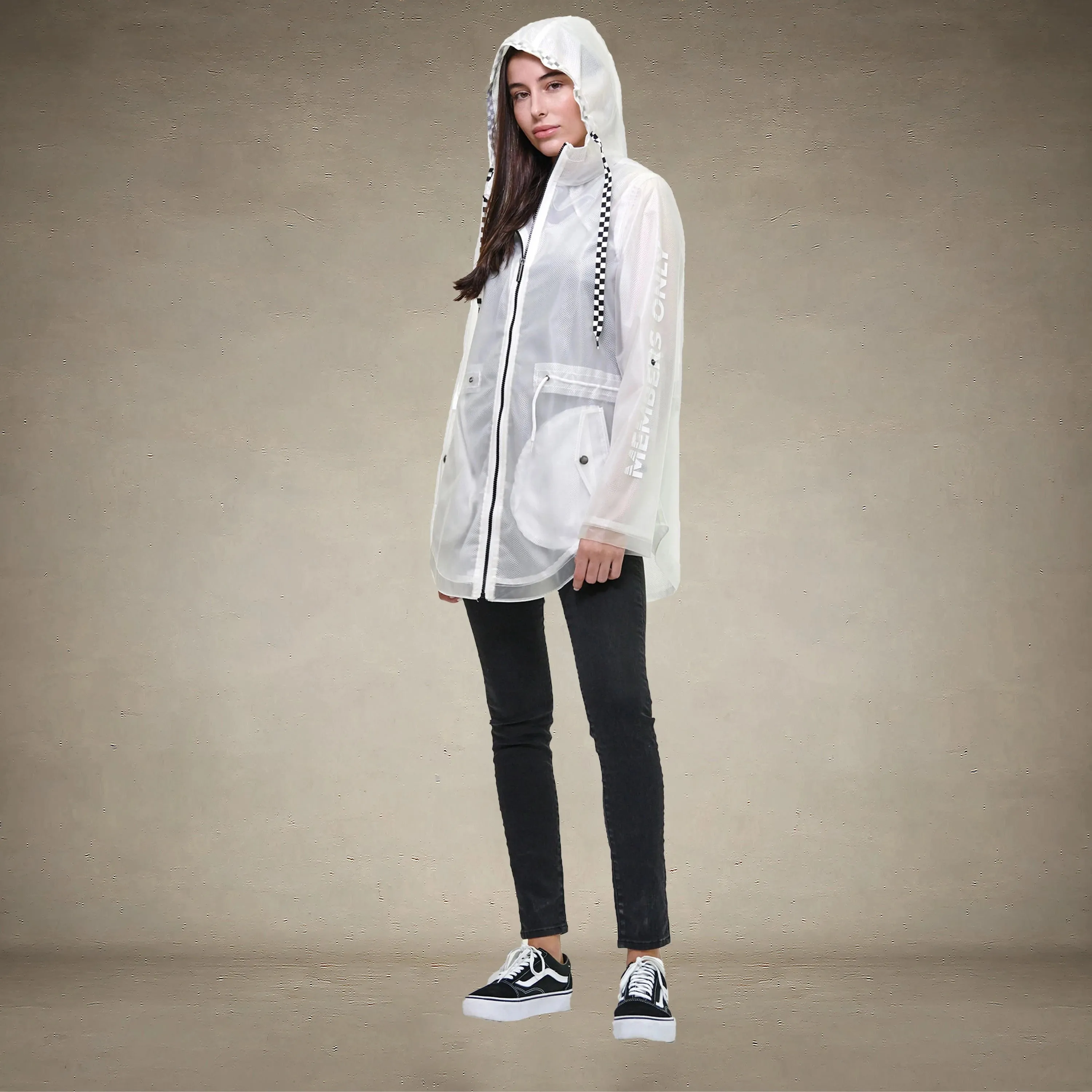 Women's Translucent Long Jacket - FINAL SALE