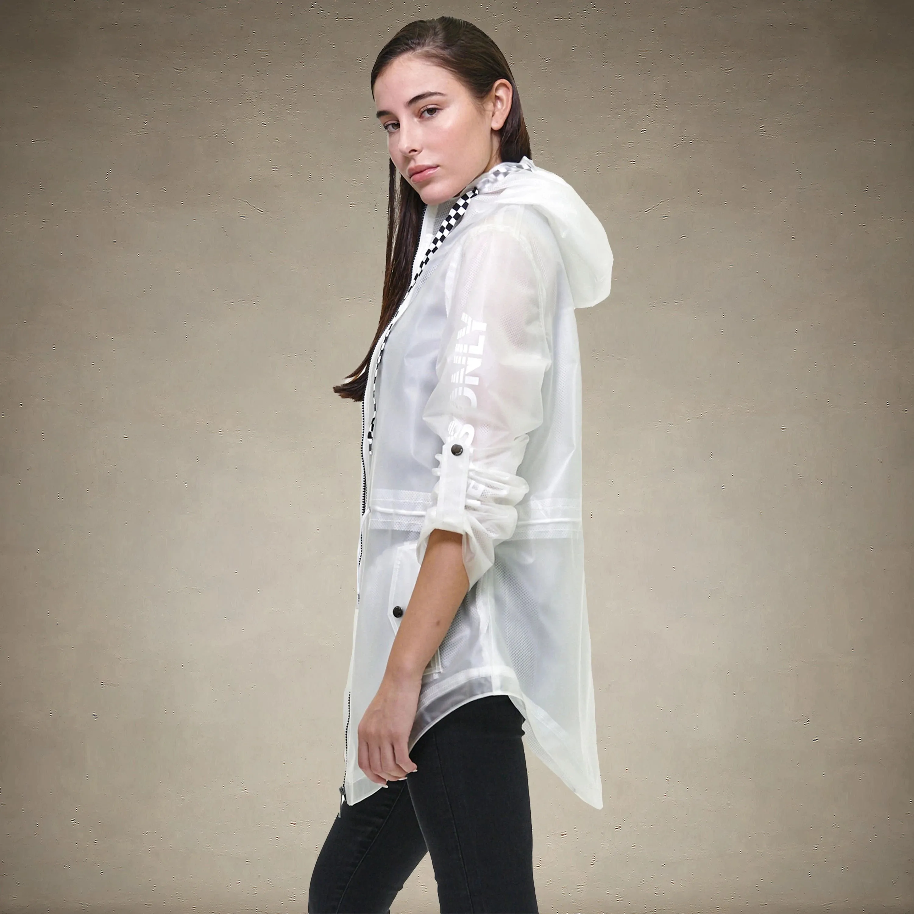 Women's Translucent Long Jacket - FINAL SALE