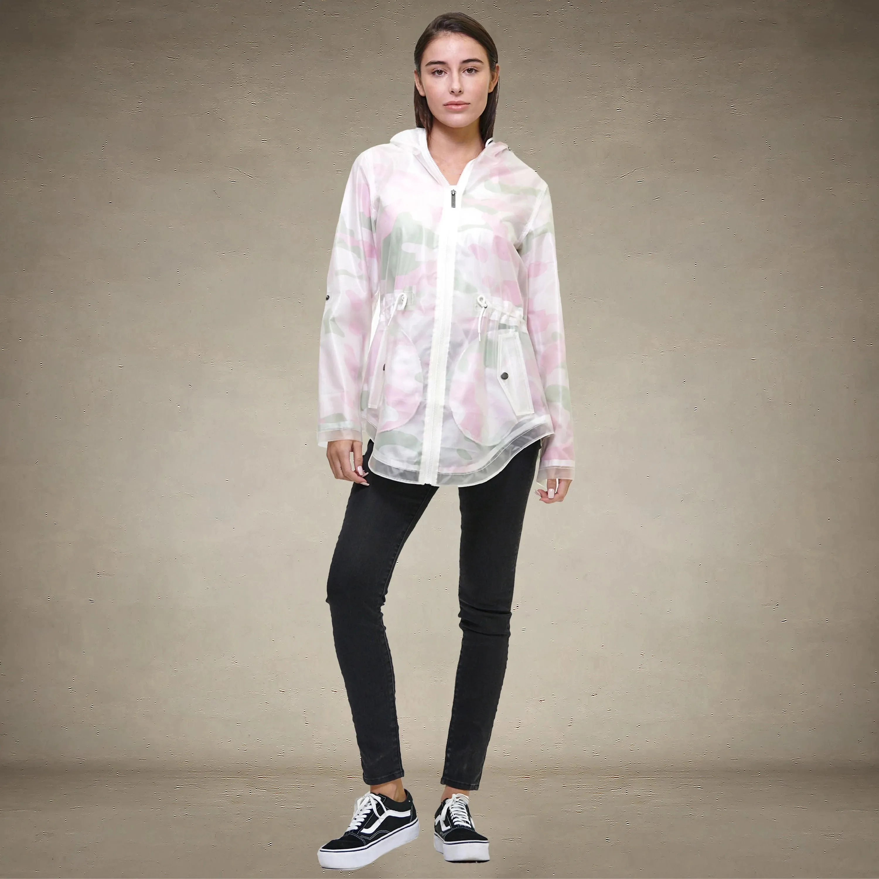 Women's Translucent Long Jacket - FINAL SALE