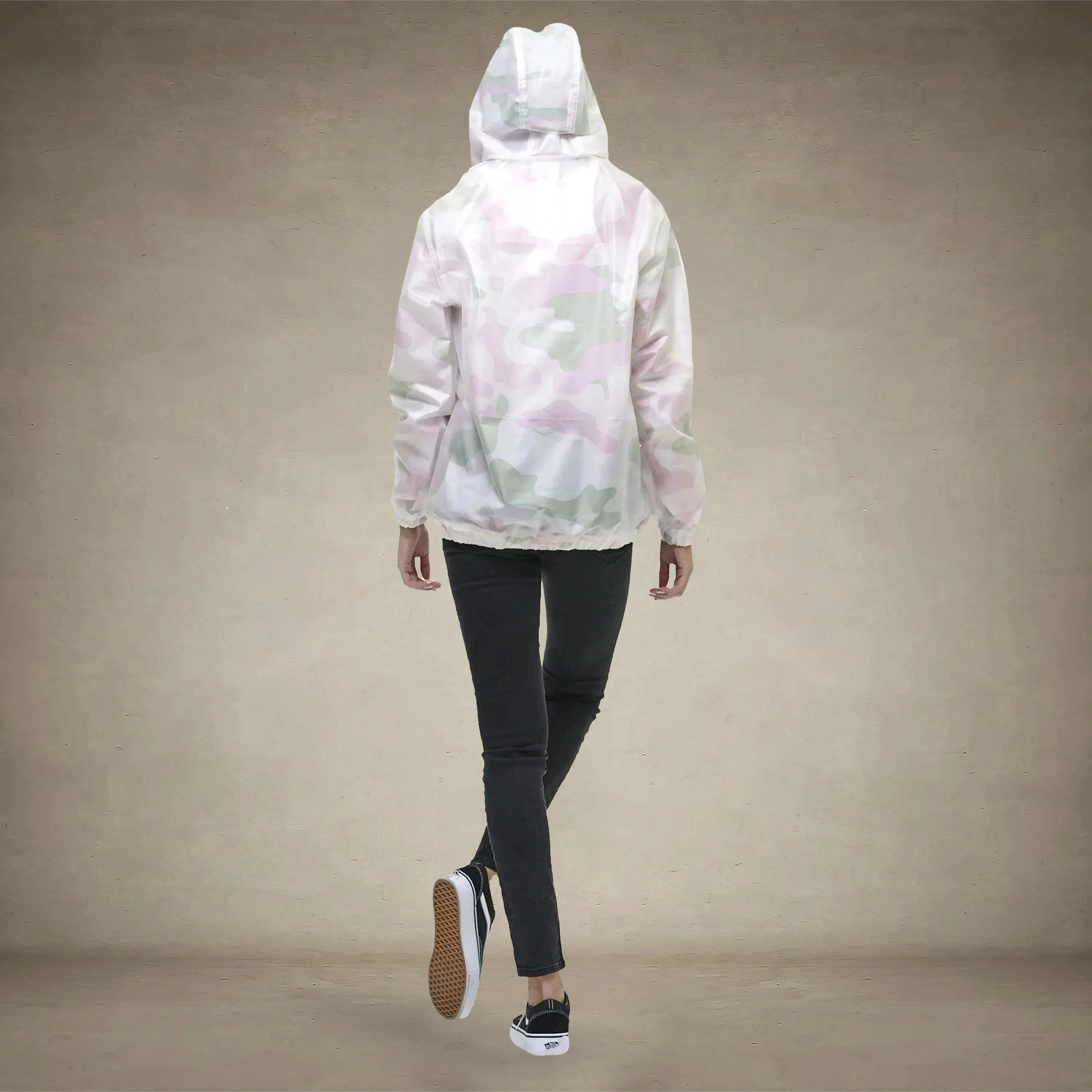 Women's Translucent Pullover Jacket with hood - FINAL SALE