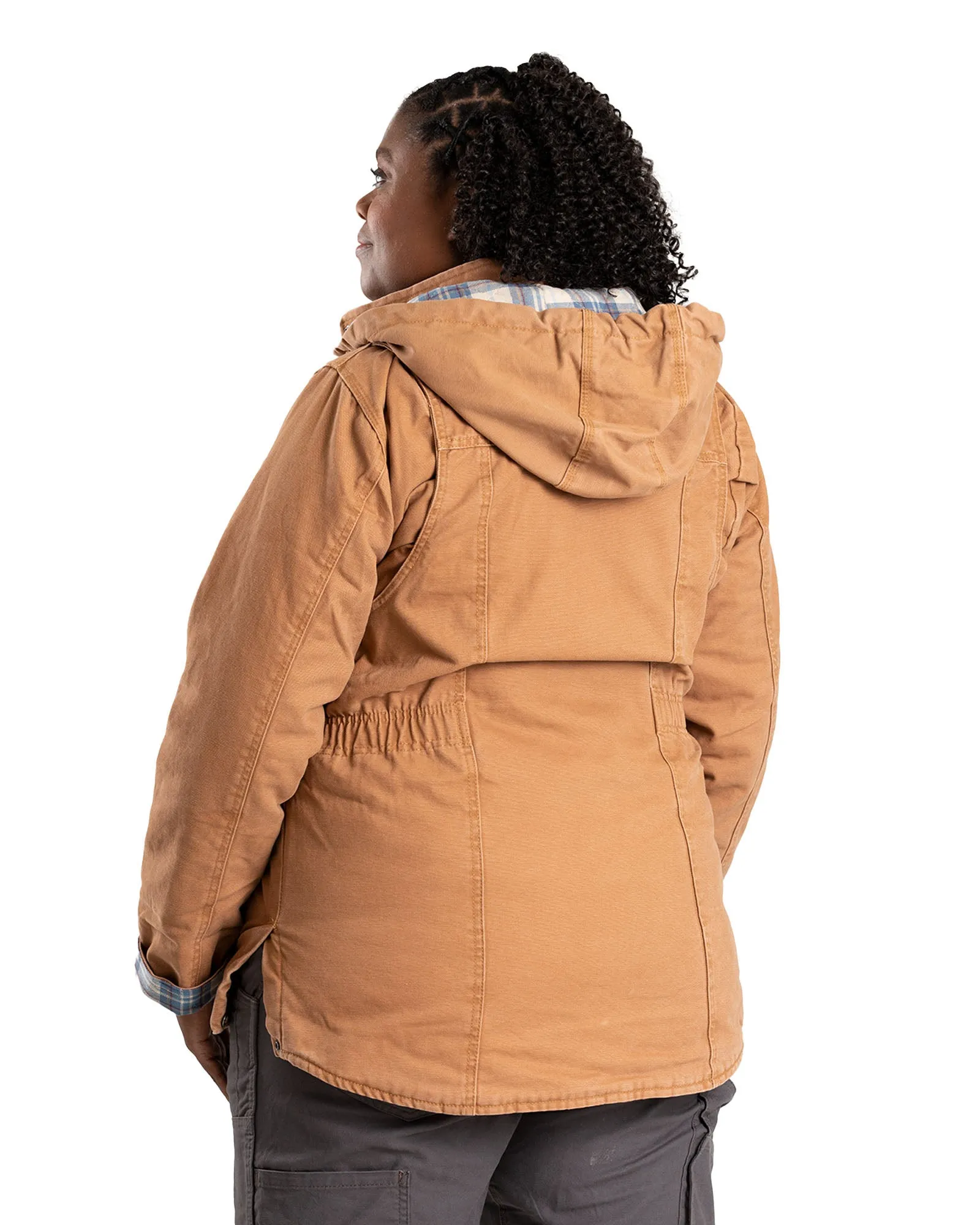 Women's Vintage Washed Duck Barn Coat
