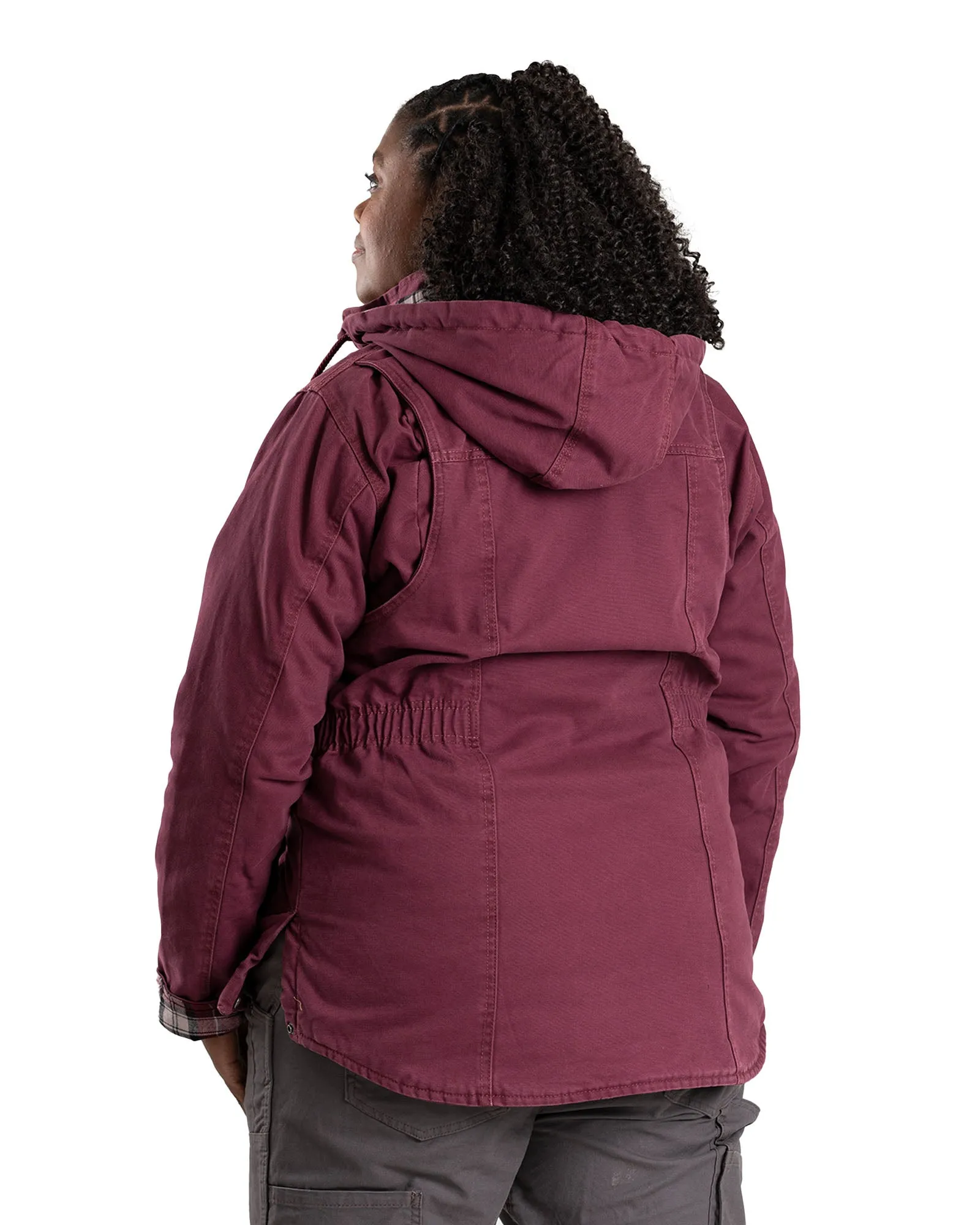 Women's Vintage Washed Duck Barn Coat