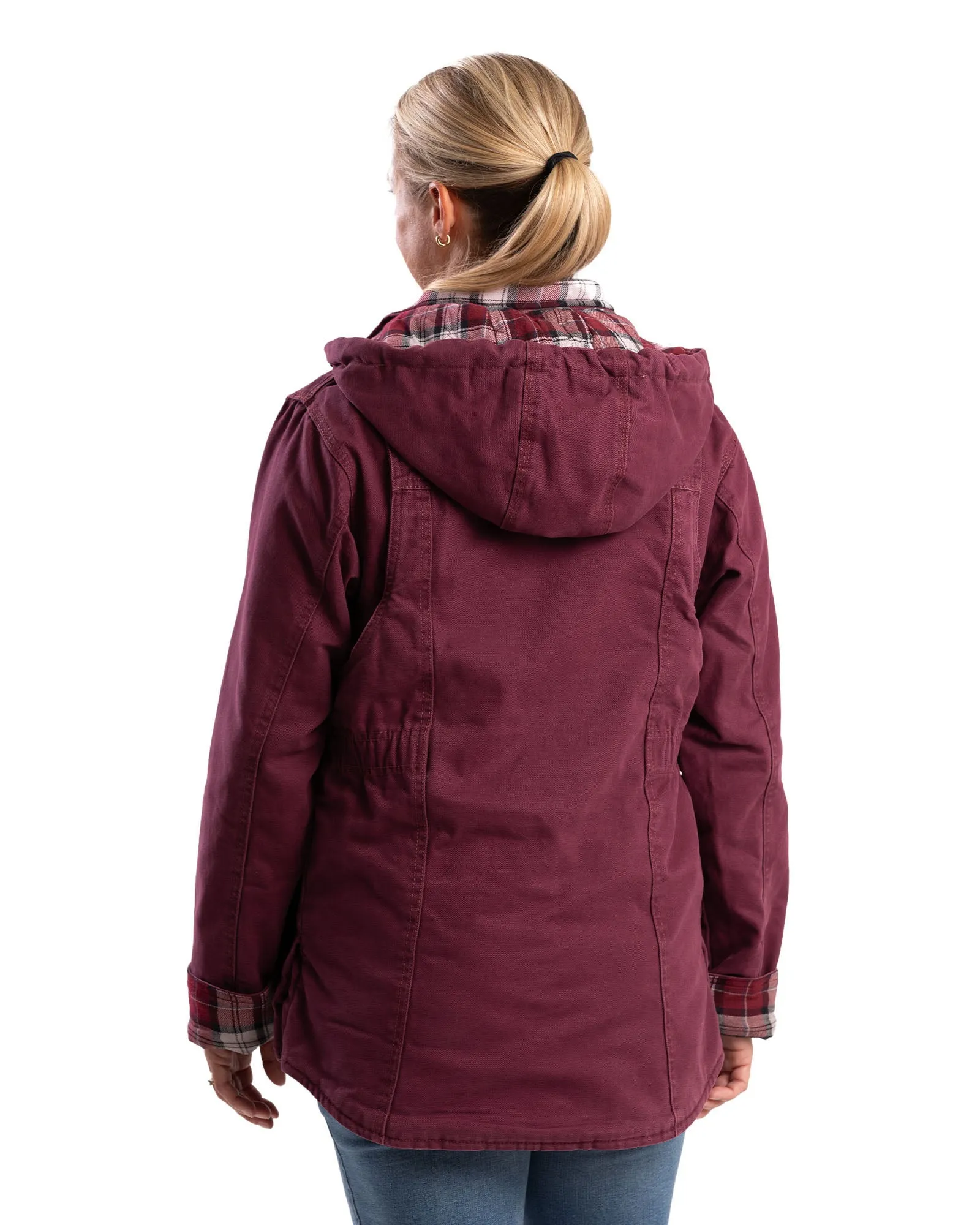 Women's Vintage Washed Duck Barn Coat