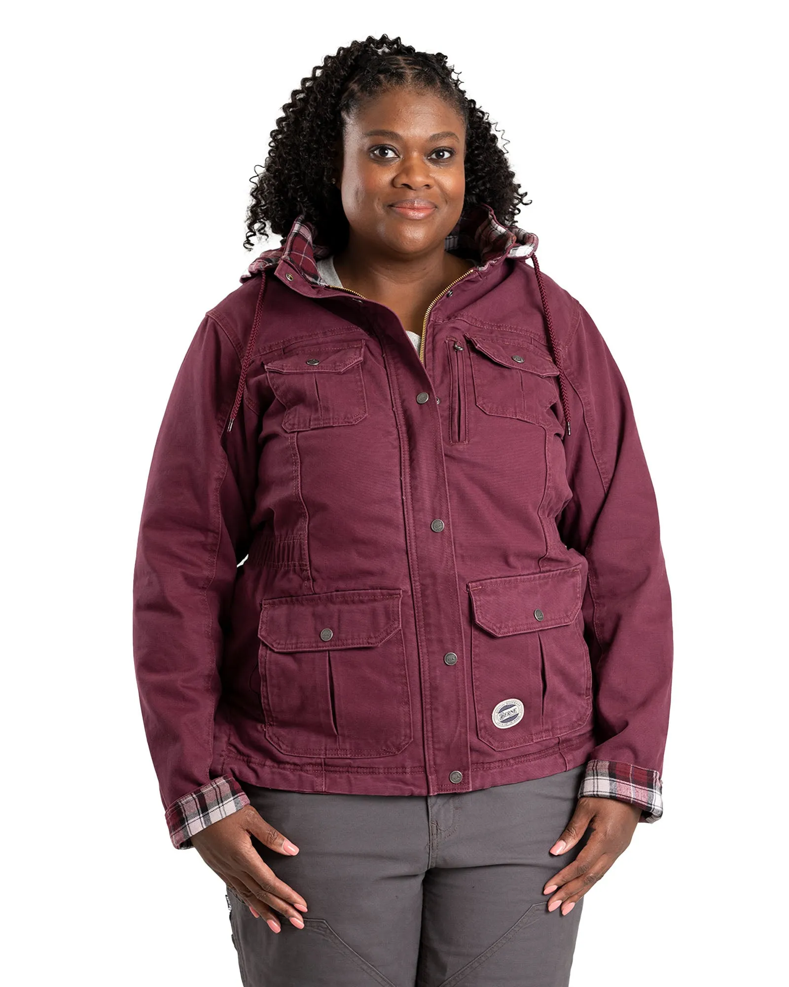 Women's Vintage Washed Duck Barn Coat