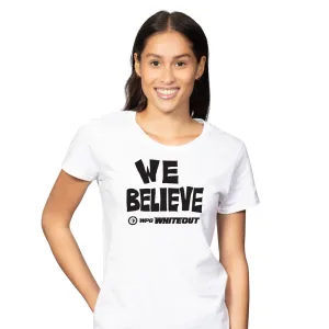 WOMEN'S WE BELIEVE T-SHIRT
