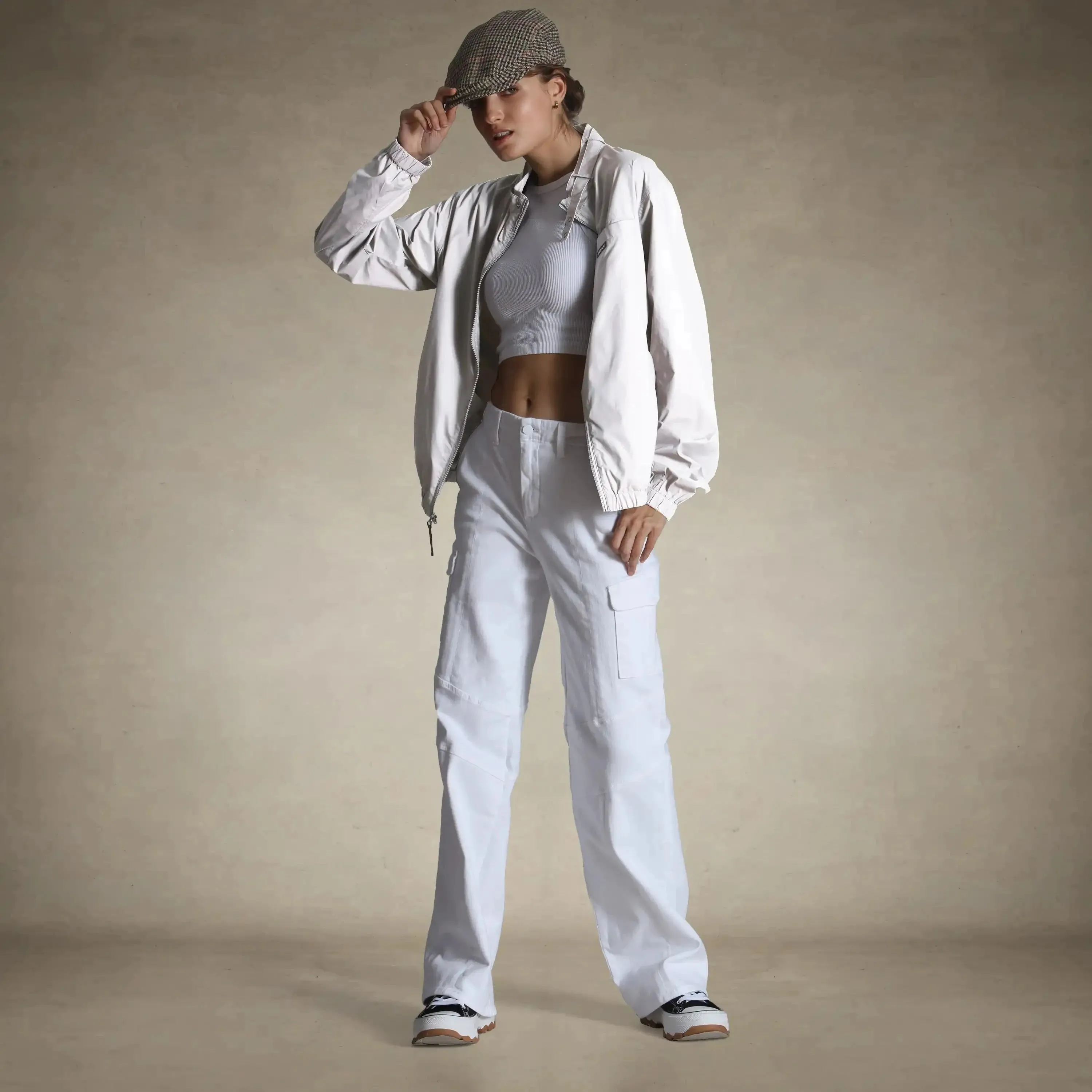 Women's Windbreaker Oversized Packable Jacket