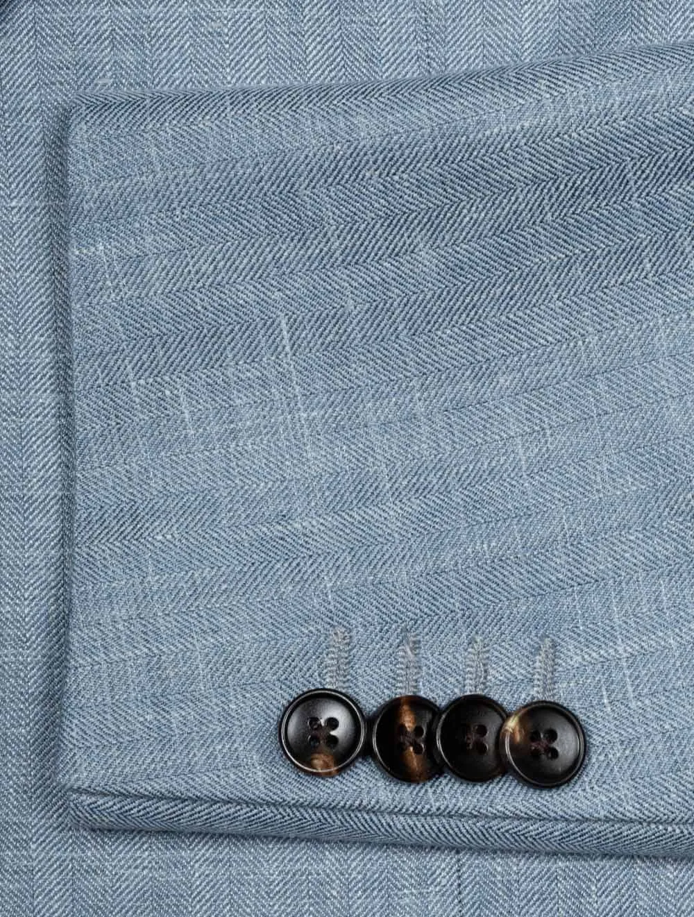 WSL Herringbone Jacket Light Blue