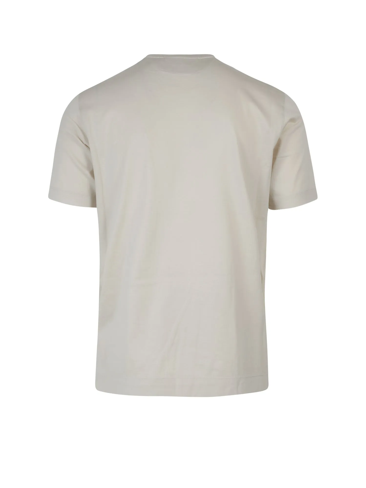 Z Zegna Logo Printed Crewneck T-Shirt